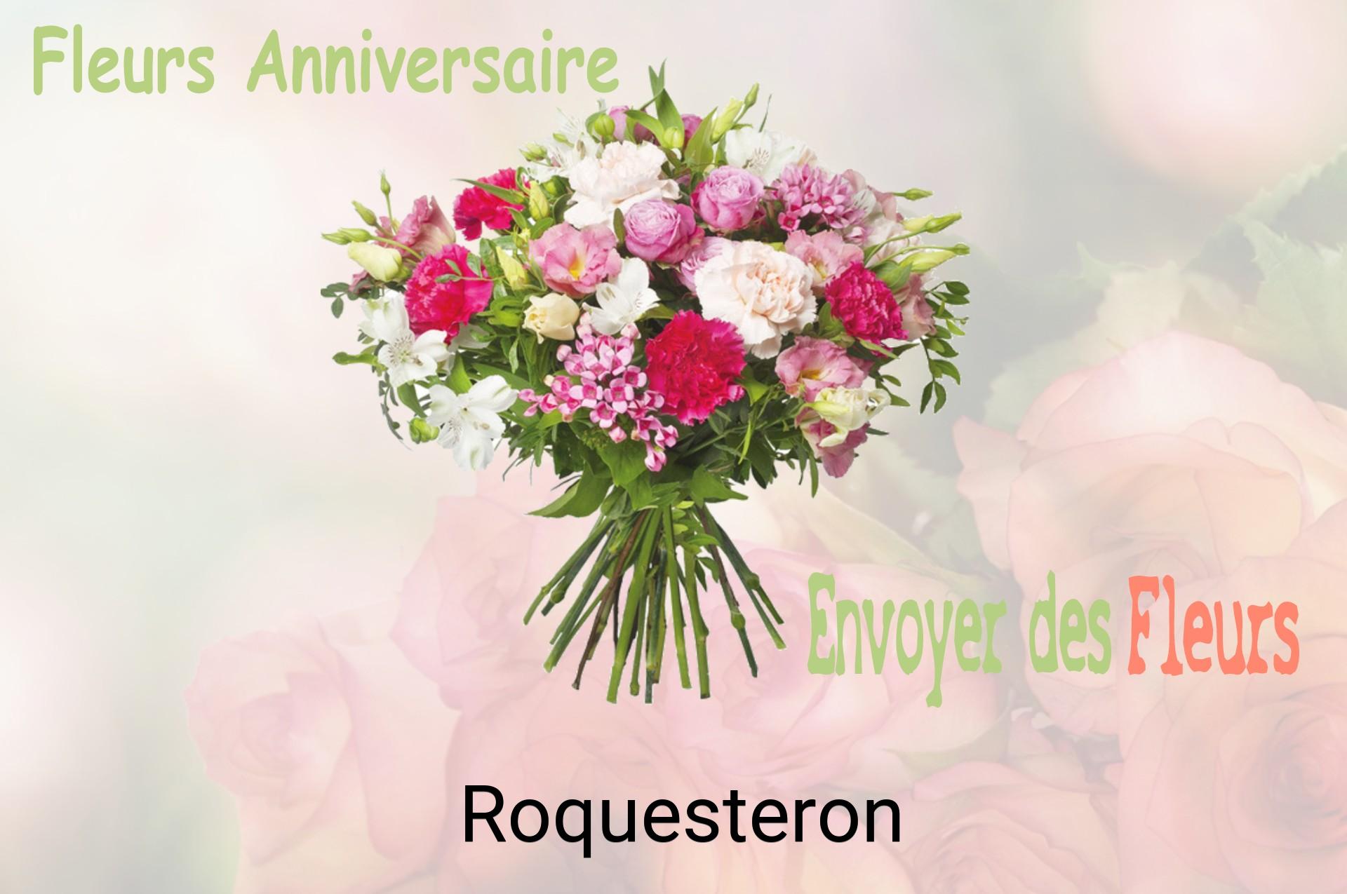 Bouquet de fleurs d’anniversaire livré à Roquesteron