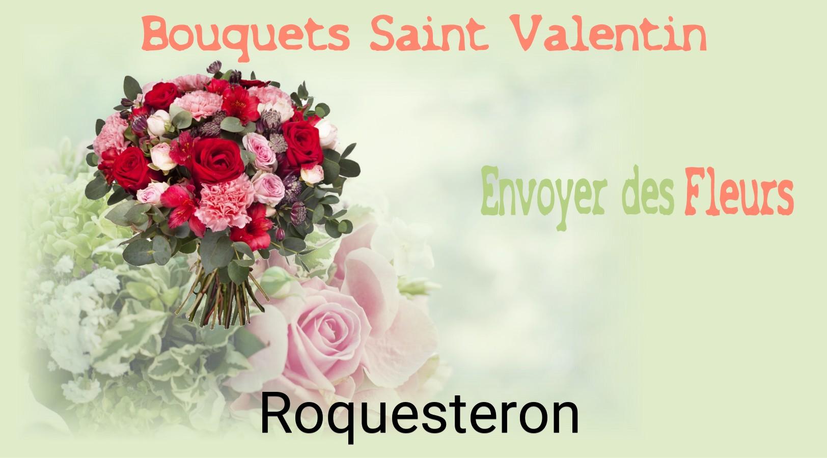 Roses de Saint-Valentin livrées à Roquesteron